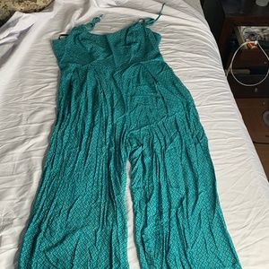 Teal Jumpsuit